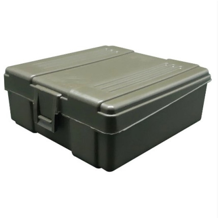 Caixa Para Munição Famplas .38 SPL e .357 MAG P/100un COR:VERDE 1