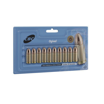 Munição CBC .38TPC Etog 124GR C