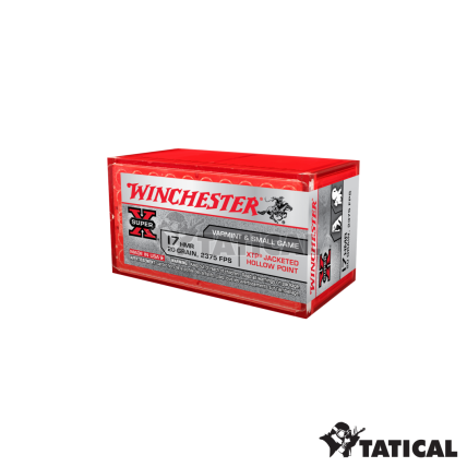 Munição Winchester Super X 17 Hmr 20GR Cx c/50