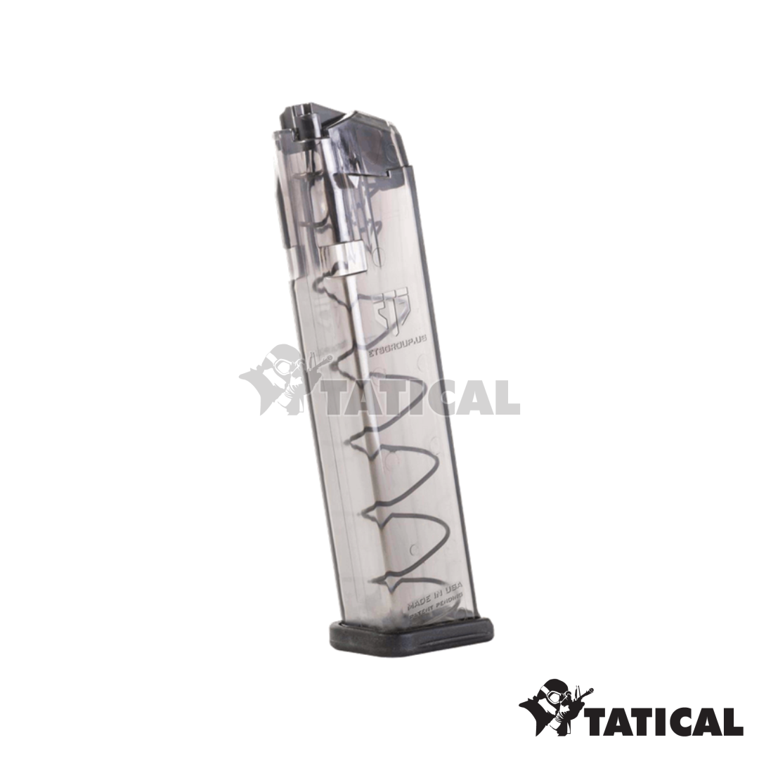 Carregador ETS Para Pistolas Glock Capacidade 22 Tiros 9 mm Luger