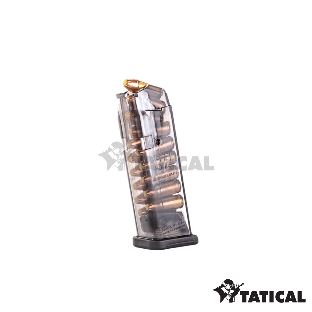 Carregador ETS Para Pistolas Glock Capacidade 15 Tiros 9 mm Luger