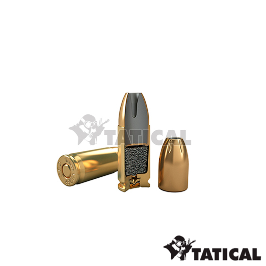 Munição CBC 9 mm Luger Gold Hex EXPO +P+ 115gr Blister C/10
