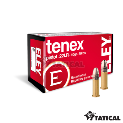 Munição ELEY .22 LR Tenex Pistol 40gr  Cx c/50 1