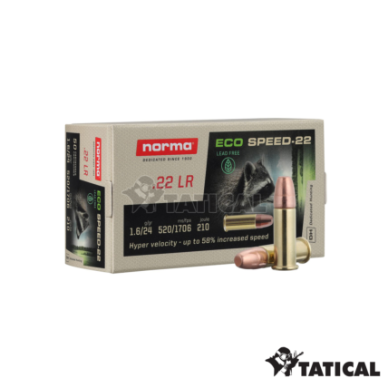 Munição Norma Ecospeed .22lr 24gr Cx C/50