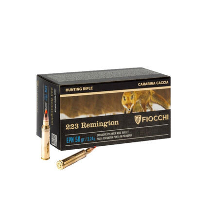 Munição Fiocchi  .223 Rem EPN 50gr 1