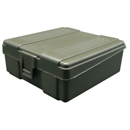 Caixa Para Munição Famplas .38 SPL e .357 MAG P/100un COR:VERDE 1