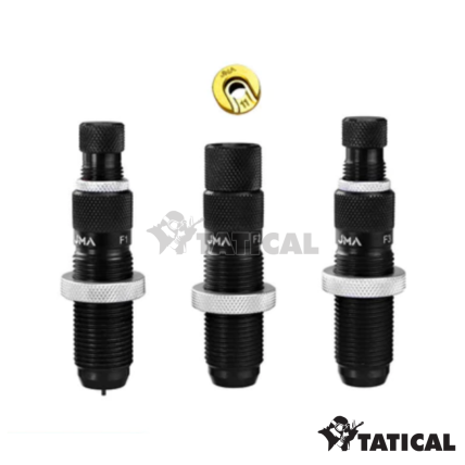 CONJUNTO MATRIZES PARA RECARGA JMA (3 DIES + 1 SHELL HOLDER) - CALIBRE .40S&W 1