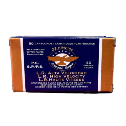 Munição Golden Eagle Super Extra 40gr .22Lr Cx/50 1