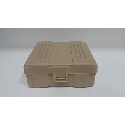 Caixa Para Munição Famplas .40 S&W e .45 ACP P/100un COR:TAN 1