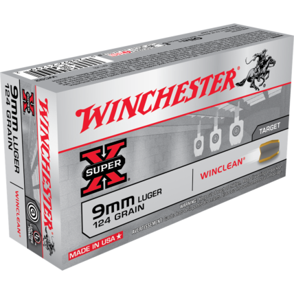 Munição Winchester 9 mm Luger MOD WC92 Cx c/50 1