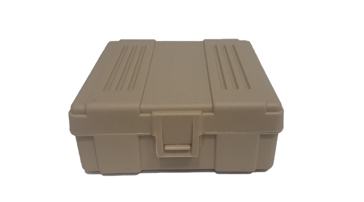 Caixa Para Munição Famplas .38 SPL e .357 MAG P/100un COR:PRETA 1